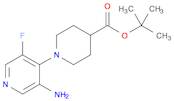 4-Piperidinecarboxylic acid, 1-(3-amino-5-fluoro-4-pyridinyl)-, 1,1-dimethylethyl ester