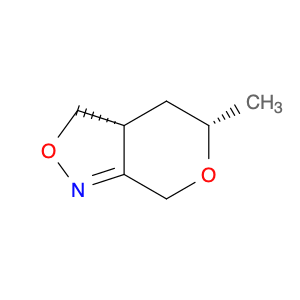 7H-Pyrano[3,4-c]isoxazole, 3,3a,4,5-tetrahydro-5-methyl-, (3aR,5S)-