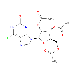 2H-Purin-2-one, 6-chloro-1,9-dihydro-9-(2,3,5-tri-O-acetyl-β-D-ribofuranosyl)-