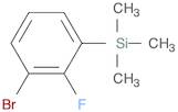 Benzene, 1-bromo-2-fluoro-3-(trimethylsilyl)-