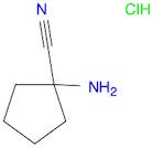 Cyclopentanecarbonitrile, 1-amino-, hydrochloride (1:1)