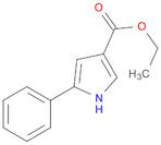 1H-Pyrrole-3-carboxylic acid, 5-phenyl-, ethyl ester