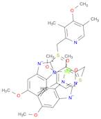 Magnesium, bis[6-methoxy-2-[(S)-[(4-methoxy-3,5-dimethyl-2-pyridinyl)methyl]sulfinyl-κO]-1H-benzim…