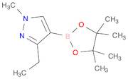 1H-Pyrazole, 3-ethyl-1-methyl-4-(4,4,5,5-tetramethyl-1,3,2-dioxaborolan-2-yl)-