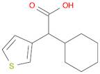 3-Thiopheneacetic acid, α-cyclohexyl-