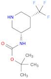 Carbamic acid, N-[(3S,5R)-5-(trifluoromethyl)-3-piperidinyl]-, 1,1-dimethylethyl ester