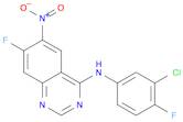 4-Quinazolinamine, N-(3-chloro-4-fluorophenyl)-7-fluoro-6-nitro-