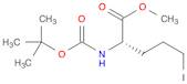 L-Norvaline, N-[(1,1-dimethylethoxy)carbonyl]-5-iodo-, methyl ester