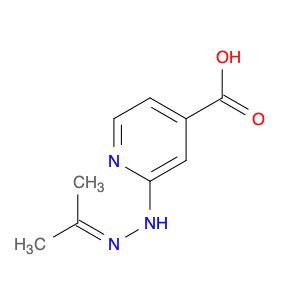 2-(2-(Propan-2-ylidene)hydrazinyl)isonicotinic acid