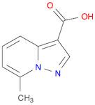 Pyrazolo[1,5-a]pyridine-3-carboxylic acid, 7-methyl-