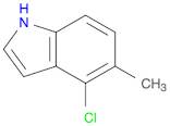 1H-Indole, 4-chloro-5-Methyl-