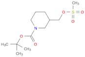 1-Piperidinecarboxylic acid, 3-[[(methylsulfonyl)oxy]methyl]-, 1,1-dimethylethyl ester