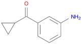 Methanone, (3-aminophenyl)cyclopropyl-