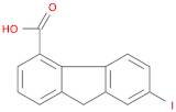 9H-Fluorene-4-carboxylic acid, 7-iodo-