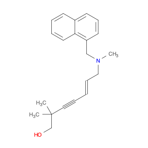 5-Hepten-3-yn-1-ol, 2,2-dimethyl-7-[methyl(1-naphthalenylmethyl)amino]-, (5E)-