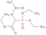 Acetic acid, 2-(acetyloxy)-2-(diethoxyphosphinyl)-, ethyl ester