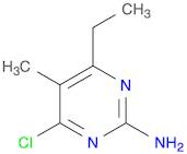 2-Pyrimidinamine, 4-chloro-6-ethyl-5-methyl-