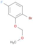 Benzene, 1-bromo-4-fluoro-2-(methoxymethoxy)-