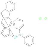 Zirconium, dichloro[(η5-2,4-cyclopentadien-1-ylidene)(diphenylsilylene)[(4a,4b,8a,9,9a-η)-9H-fluor…