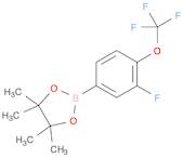 1,3,2-Dioxaborolane, 2-[3-fluoro-4-(trifluoromethoxy)phenyl]-4,4,5,5-tetramethyl-