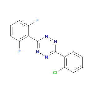 1,2,4,5-Tetrazine, 3-(2-chlorophenyl)-6-(2,6-difluorophenyl)-