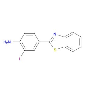 Benzenamine, 4-(2-benzothiazolyl)-2-iodo-