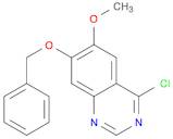 Quinazoline, 4-chloro-6-methoxy-7-(phenylmethoxy)-