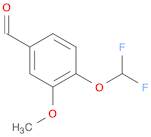 Benzaldehyde, 4-(difluoromethoxy)-3-methoxy-