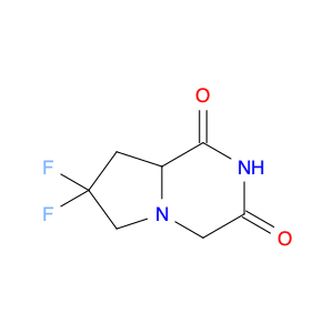 Pyrrolo[1,2-a]pyrazine-1,3(2H,4H)-dione, 7,7-difluorotetrahydro-