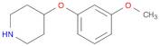 Piperidine, 4-(3-methoxyphenoxy)-