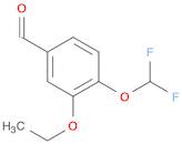 Benzaldehyde, 4-(difluoromethoxy)-3-ethoxy-