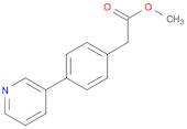 Benzeneacetic acid, 4-(3-pyridinyl)-, methyl ester