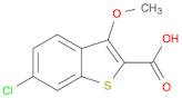 Benzo[b]thiophene-2-carboxylic acid, 6-chloro-3-methoxy-