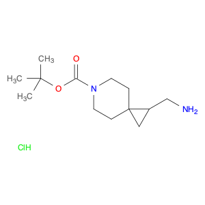 6-Azaspiro[2.5]octane-6-carboxylic acid, 1-(aminomethyl)-, 1,1-dimethylethyl ester, hydrochloride …