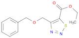 Ethyl 4-((benzyloxy)methyl)-1,2,3-thiadiazole-5-carboxylate