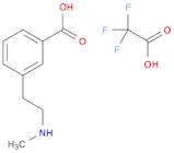 Benzoic acid, 3-[2-(methylamino)ethyl]-, 2,2,2-trifluoroacetate (1:1)