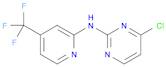 2-Pyrimidinamine, 4-chloro-N-[4-(trifluoromethyl)-2-pyridinyl]-