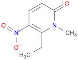 2(1H)-Pyridinone, 6-ethyl-1-methyl-5-nitro-