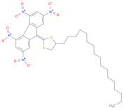 1,3-Dithiolane, 4-heptadecyl-2-(2,4,5,7-tetranitro-9H-fluoren-9-ylidene)-