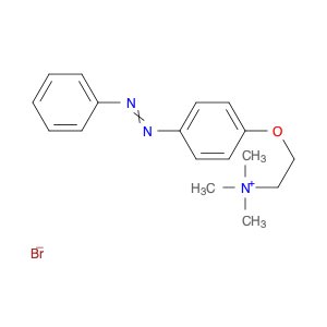 Ethanaminium, N,N,N-trimethyl-2-[4-(2-phenyldiazenyl)phenoxy]-, bromide (1:1)