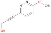 2-Propyn-1-ol, 3-(6-methoxy-3-pyridazinyl)-