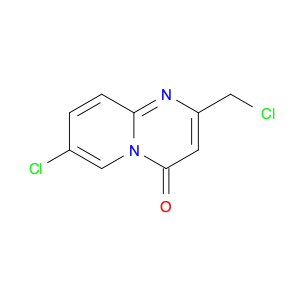 4H-Pyrido[1,2-a]pyrimidin-4-one, 7-chloro-2-(chloromethyl)-