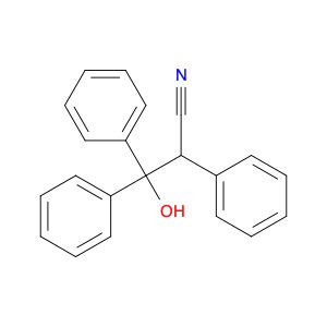 Benzenepropanenitrile, β-hydroxy-α,β-diphenyl-