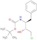 Carbamic acid, N-[(1S,2R)-3-chloro-2-hydroxy-1-(phenylmethyl)propyl]-, 1,1-dimethylethyl ester