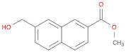 2-Naphthalenecarboxylic acid, 7-(hydroxymethyl)-, methyl ester