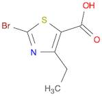 5-Thiazolecarboxylic acid, 2-bromo-4-ethyl-