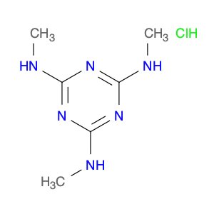 1,3,5-Triazine-2,4,6-triamine, N2,N4,N6-trimethyl-, hydrochloride (1:?)