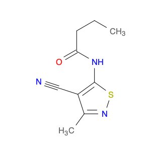 Butanamide, N-(4-cyano-3-methyl-5-isothiazolyl)-