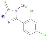 3H-1,2,4-Triazole-3-thione, 5-(2,4-dichlorophenyl)-2,4-dihydro-4-methyl-