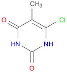 2,4(1H,3H)-Pyrimidinedione, 6-chloro-5-methyl-